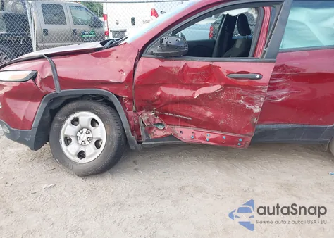 2015 Jeep Cherokee Sport from USA, damaged, VIN 1C4PJMABXFW774927